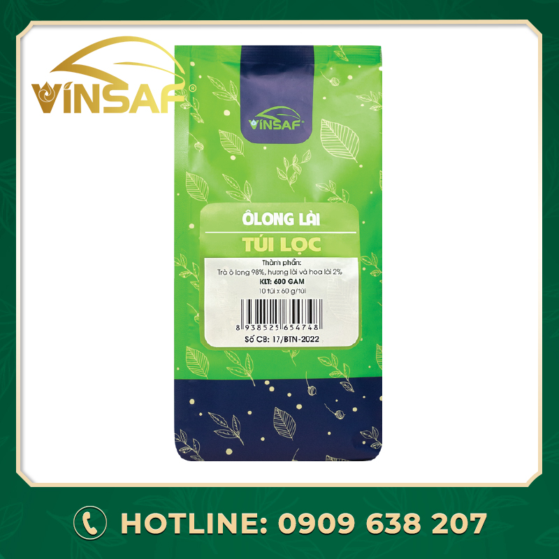 Trà Oolong Lài túi lọc 600gr